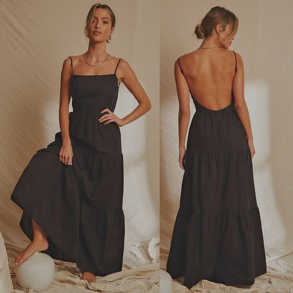 Peppermayo Havana Linen Maxi
